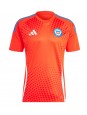 Chile Domácí Dres Copa America 2024 Krátký Rukáv